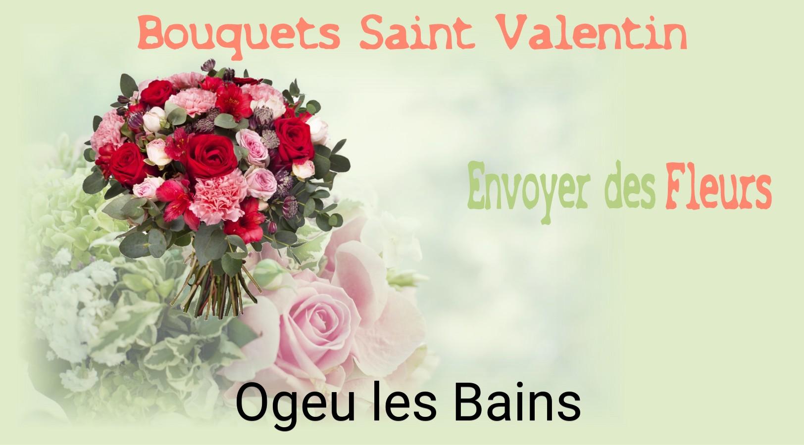 Roses de Saint-Valentin livrées à Ogeu-les-Bains